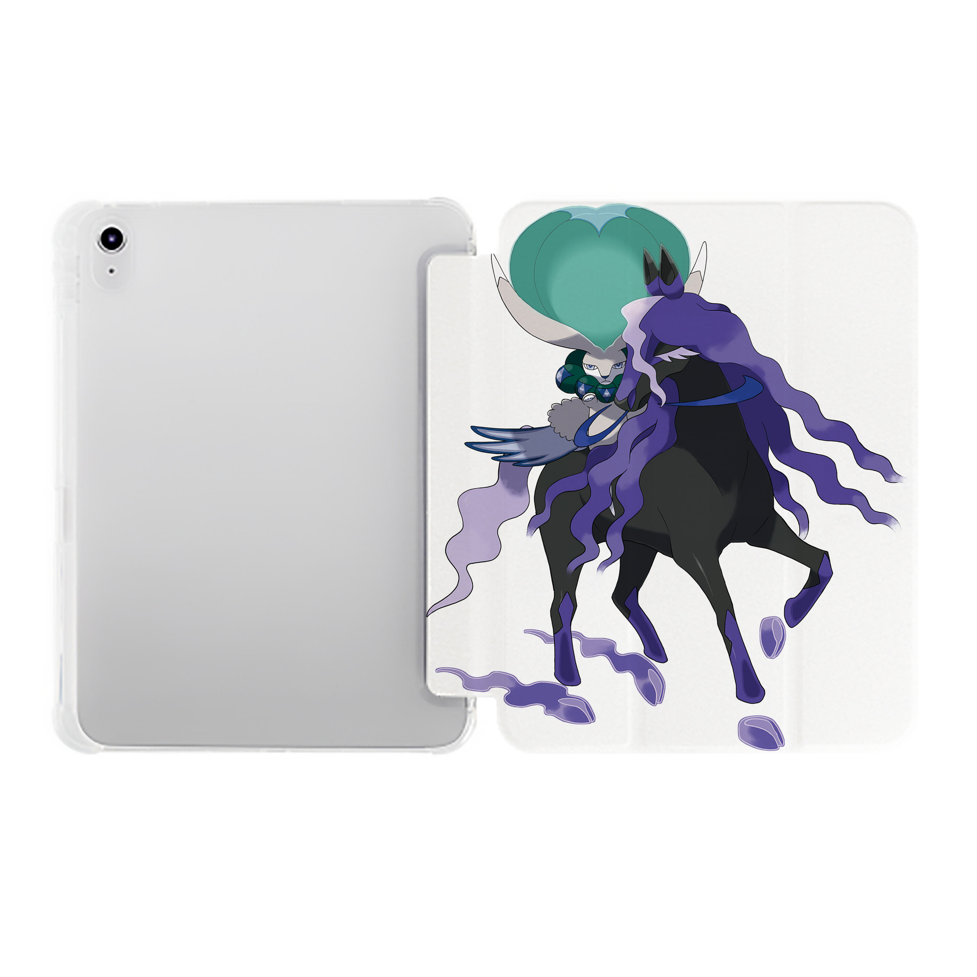 （画像用） ポケットモンスター Pokémon IPad ケース ペン収納付き 三つ折りスタンド PUレザー×シリコン 対応機種9.5/10.5/10.9インチ